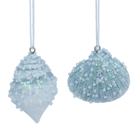 GG Xmas Decoration - Pale Blue Shell