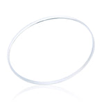 SPK Cape Silver Bangle - Plain