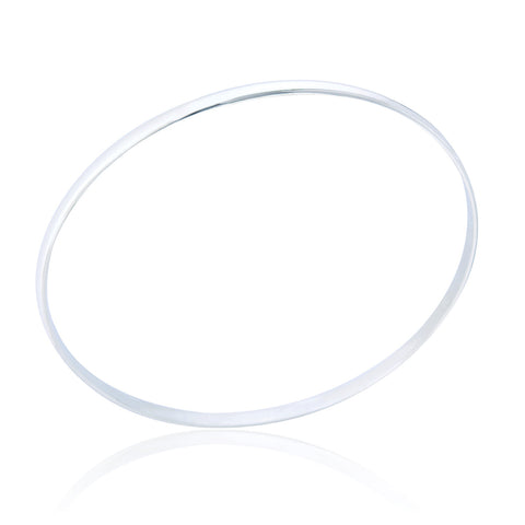 SPK Cape Silver Bangle - Plain