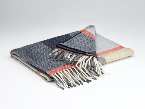 McNutt Pashmina - Clementine Stripe