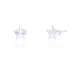 SPK Cal Star Stud Earrings- Stirling Silver