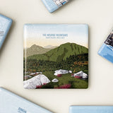 HLM Ceramic Fridge Magnet - Mourne Mountains