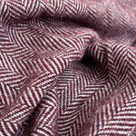 McNutt Blanket - Heritage Berry Herringbone