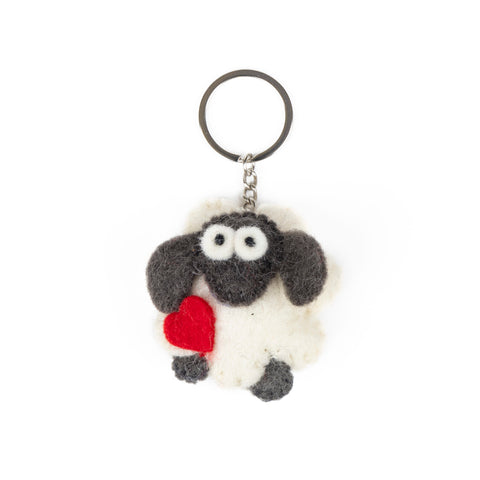 EKN Sheep Keyring - Heart