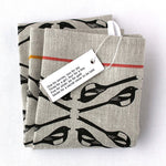 JPR Irish Linen Tea Towel - Magpie