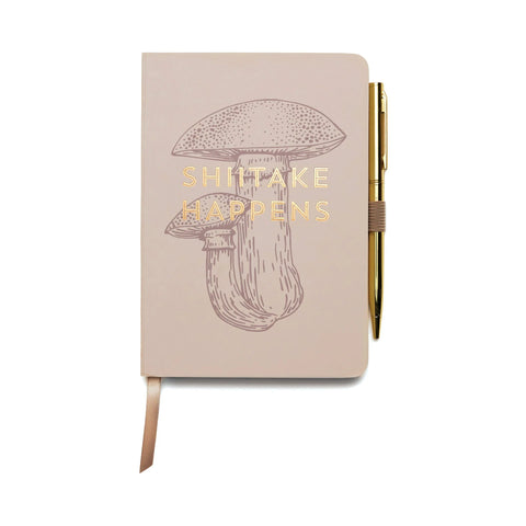 DWC Notebook & Pen - Shiitake Happens