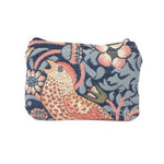 EKN Coin Purse - Strawberry Thief Blue