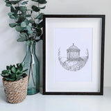 SMA A4 Print - Mussenden Temple