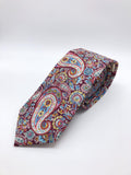 Belfast Bow Co Handmade Liberty Of London Tie-Burgundy