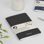 VFC A6 Reclaimed Wool Notebook - Black