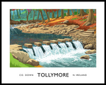 James Kelly Print-Tollymore Stepping Stones