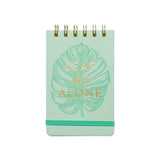 DWC Notepad - Leaf Me Alone