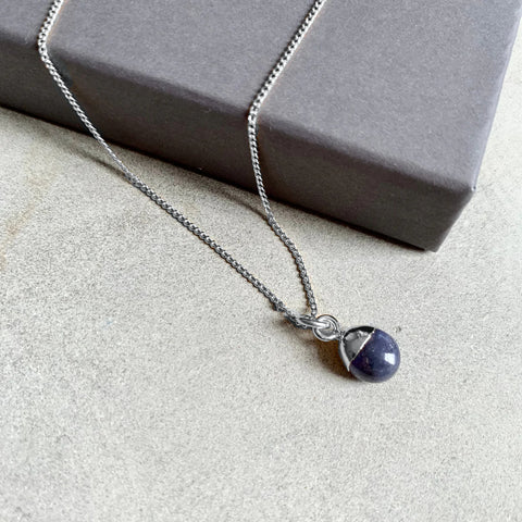 Decadorn Pendant - TT Sapphire - Silver