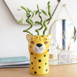 LA Leopard Vase