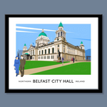 James Kelly Print-Belfast City Hall