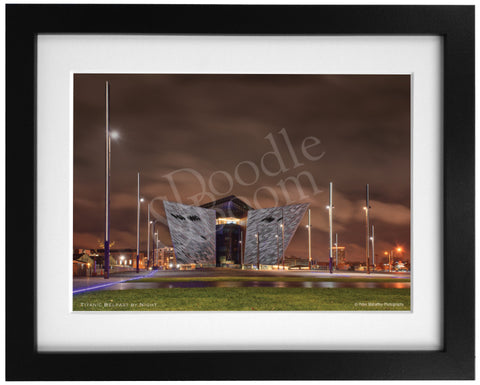 PRM Framed Photo Print-Titanic By Night